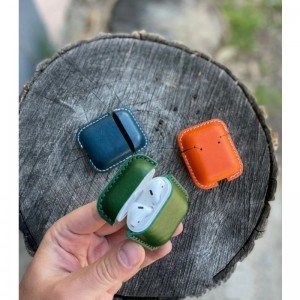 ใหม่ Apple AirPods Pro2 Case, เคสหนังทำด้วยมือแบบ all-in-one, เคสชุดหูฟังบลูทู ธ เคสหนังป้องกันการชนกัน